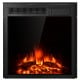 Electric fireplace insert with realistic flames, 22.5 inches, featuring 750W/1500W heat settings for cozy home ambiance.