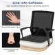 Ergonomic desk chair featuring breathable mesh fabric and supportive sponge padding for ultimate comfort and lumbar.
