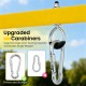 Close-up of upgraded carabiner for heavy-duty A-frame swing stand, featuring thicker design for enhanced load capacity.