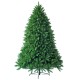 6-foot unlit artificial Christmas tree with 1250 branch tips, PVC material, and a sturdy iron base for easy decoration.