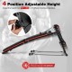Multifunctional sit-up bench with 4 adjustable heights, durable metal construction, ideal for personalized workouts.