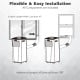Portable air conditioner with exhaust hose installation guide, 10000 BTU, suitable for windows less than 47 inches wide.