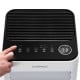 Top view of the COSTWAY 10000 BTU Portable Air Conditioner with smart touch panel and adjustable airflow controls.