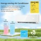 Energy Star certified 24000 BTU mini split air conditioner with inverter technology, WiFi enabled for convenient.