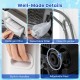 Detachable filter, detergent box, and built-in handles of the Full-Automatic Washing Machine for convenient use.
