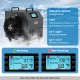 4/5 HP Ice Bath Water Chiller in black, featuring a digital control panel and efficient cooling for up to 53 gallons.