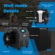 4/5 HP Ice Bath Water Chiller with control panel, built-in pump, and filtration system for efficient cooling.