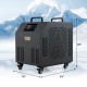4/5 HP Ice Bath Water Chiller in black with wheels, designed for tubs under 92 gallons, featuring WiFi control and.