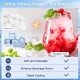 Under counter nugget ice maker in silver, producing soft chewable ice with 80 lbs daily capacity for convenient use.
