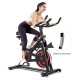 Adjustable magnetic resistance exercise bike with 30 lbs flywheel, LCD monitor, and sturdy design for home workouts.