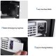 Digital deposit safe box with front drop slot, constructed from 3 mm thick steel, ideal for securing cash and jewelry.
