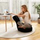 Comfy gray gaming leisure chair with adjustable headrest and backrest, perfect for relaxing or gaming in any room.