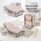 Rollaway folding bed with memory foam mattress, showcasing easy foldability and sturdy steel frame for versatile use.