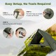Foldable 2-person camping cot tent in green, featuring easy setup, waterproof rainfly, and portable wheeled bag for.