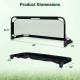 Portable pop-up football training equipment dimensions: 60" x 24.5" x 25", foldable design for easy storage and.