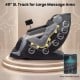 Full body massage chair with 49" SL track, zero gravity function, and waist heating for ultimate relaxation.