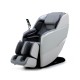 Full body zero gravity massage chair in white with airbags, SL track, and Bluetooth for ultimate relaxation.