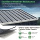 Galvanized steel roof panels for the 7.5 x 6.3 FT outdoor storage shed, designed for excellent weather resistance and.