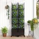 Tall raised garden bed with trellis, adjustable height, and lockable wheels, perfect for climbing plants and outdoor.