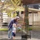 Garden Obelisk Trellis with Self-Drainage System for Climbing Plants - Gallery View 3 of 10