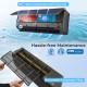 GreyVolt 12000 BTU mini split AC with self-cleaning filter, WiFi enabled, for efficient cooling and heating in large.