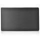 PU leather upholstered wall-mounted headboard in black, featuring a thick MDF frame for durability and modern design.