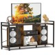 TV Stand for 55 Inch TVs Industrial Entertainment Center - Gallery View 4 of 11