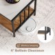 2 Tier Coffee Table with Sintered Stone Tabletop - Gallery View 9 of 10