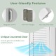Wooden bathroom floor storage cabinet with shutter door, adjustable shelf, and premium hinges for efficient.