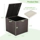 72-gallon rattan outdoor storage box with lid, featuring a sturdy frame and zippered liner, ideal for backyard use.