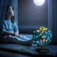 Illuminated 3-in-1 world globe with stand, showcasing constellations and geographical details for immersive learning.