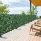 Artificial ivy privacy fence in a dense design, 120 x 40 inches, perfect for outdoor decor and privacy on patios.