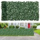 Artificial ivy privacy fence, 120 x 40 inches, dense PE leaves for decorative and privacy use in indoor and outdoor.