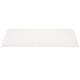 Hockey flooring tiles in white, made of UHMW-PE, ideal for training on synthetic ice, covering 23.5 sq. ft.