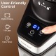 User-friendly control panel of the Home Espresso Coffee Station Set with digital display and timer for precise brewing.