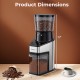 Home espresso coffee station dimensions showing a grinder and milk frother, ideal for creating café-style beverages.