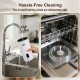 The milk frother and lid are dishwasher safe for easy cleaning in the Home Espresso Coffee Station Set.