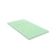 3-inch twin size mattress topper made of breathable air foam, designed for comfort and pressure relief.