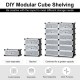 12-cube portable plastic shoe rack with transparent doors, waterproof and dust-proof, ideal for versatile home storage.