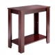2-Tier Modern Compact End Table with Storage Shelf - Gallery View 4 of 12