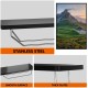 Black stainless steel wall mount wine rack with smooth surface, thick plates, and stylish design for home decor.