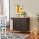 Modern rolling kitchen cart with a wooden top, featuring storage drawers and wheels for easy mobility in the kitchen.