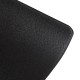 Close-up of the textured black PVC surface of a 47 x 24 x 0.3-inch equipment mat for gym and home use.