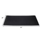 Durable 47 x 24 x 0.3-inch PVC equipment mat with textured non-skid surface, ideal for home gym use and protecting.