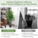 51-inch artificial fiddle leaf fig tree in a sturdy pot, featuring vibrant green leaves for indoor and outdoor decor.