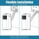 Portable 8000 BTU air conditioner with exhaust hose for sliding windows, ideal for cooling spaces up to 230 sq. ft.