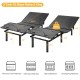 Adjustable Twin XL bed frame with remote control, dual USB ports, and sturdy metal design for improved sleep quality.