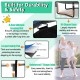 Close-up of the 10 feet trampoline's 3-layer safety pad and W-shaped legs, ensuring durability and safety during use.