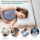 Gel memory foam pillow with 3D cutting for cooling support, ideal for relieving neck pain and improving sleep quality.