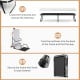 75 x 31 Inch Folding Bed with Mattress Cot Size with Memory Foam - Gallery View 10 of 10